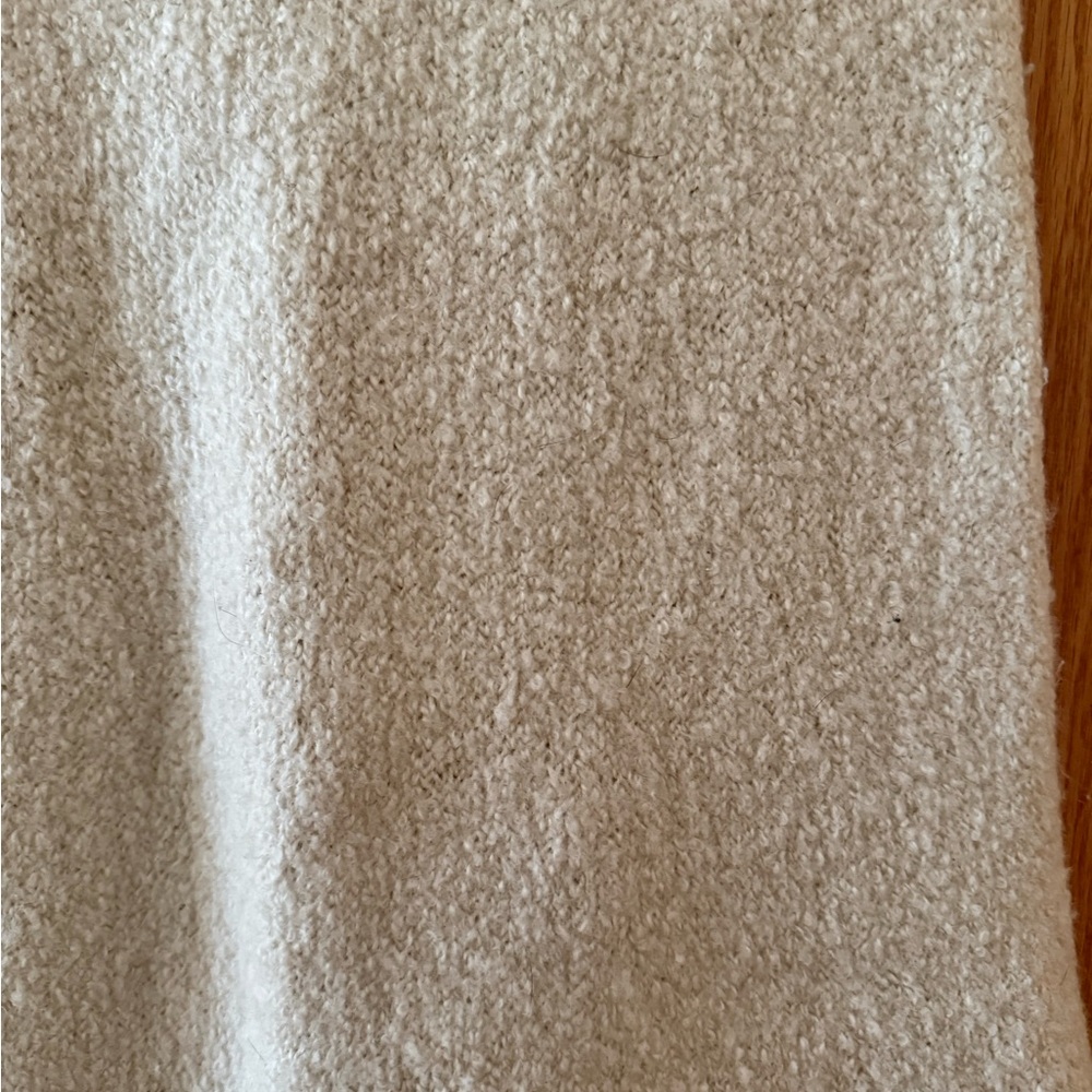 Stylein Cream Knit A-Line Maxi Skirt - Picture 2 of 4
